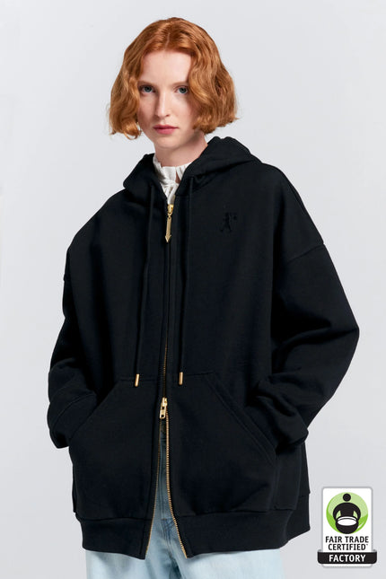 Karen Walker Oversized Hoodie - Black