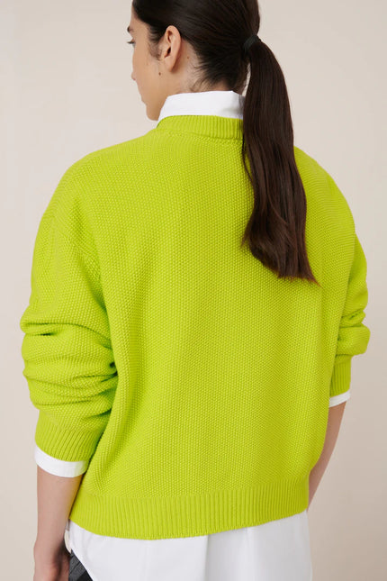 Kowtow Hero Crew - Fluro Yellow