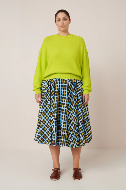 Kowtow Hero Crew - Fluro Yellow