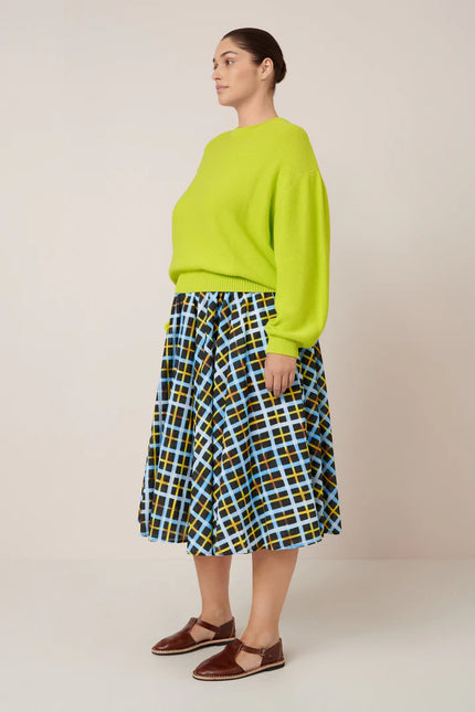 Kowtow Hero Crew - Fluro Yellow
