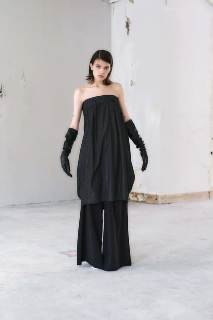Otsu Utatane Sweat Shirting - Black