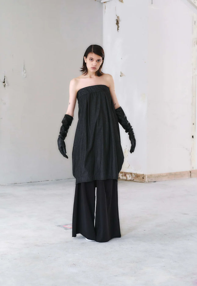 Otsu Utatane Sweat Shirting - Black
