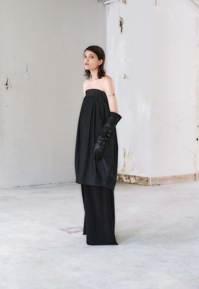 Otsu Utatane Sweat Shirting - Black