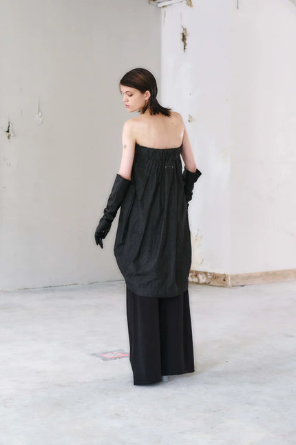 Otsu Utatane Sweat Shirting - Black