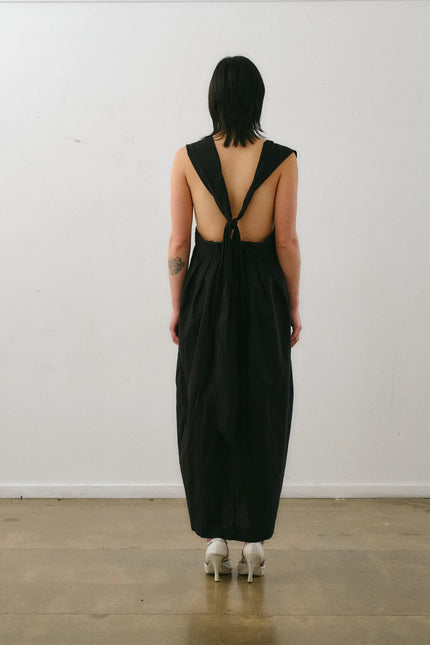 Otsu Hiyori Overall - Cotton - Black