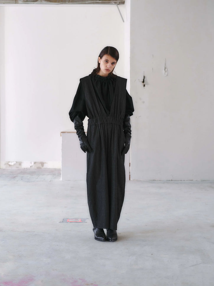 Otsu Ihojin Long Sleeve - Wool mix - Black