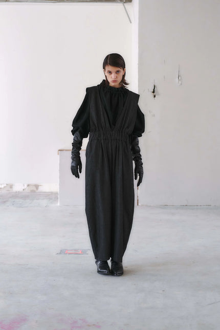 Otsu Ihojin Long Sleeve - Wool mix - Black