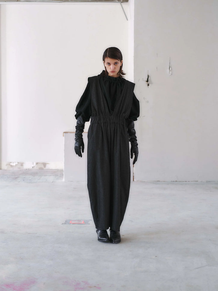 Otsu Ihojin Long Sleeve - Wool mix - Black