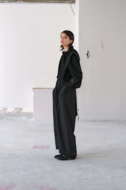 Otsu Ihojin Long Sleeve - Wool mix - Black