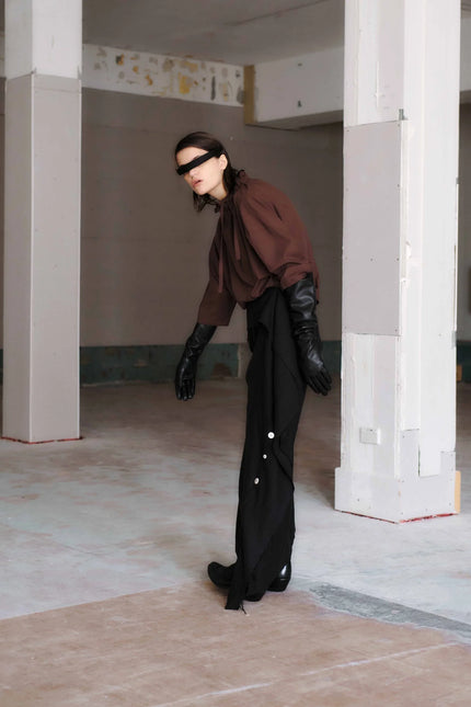 Otsu Ihojin Short Sleeve Cotton - Co Black