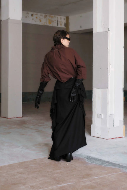 Otsu Ihojin Short Sleeve Cotton - Co Black