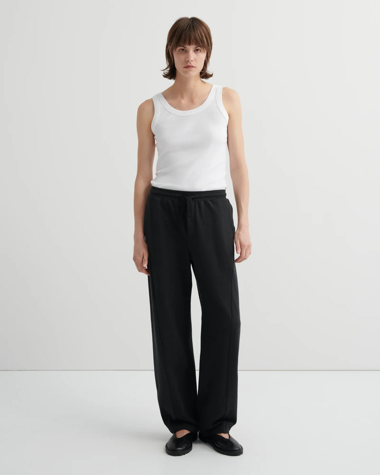 Kowtow Intent Trackpant - Charcoal Marle