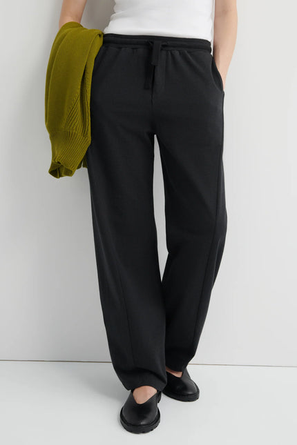 Kowtow Intent Trackpant - Charcoal Marle