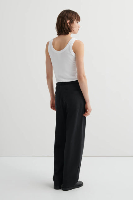Kowtow Intent Trackpant - Charcoal Marle