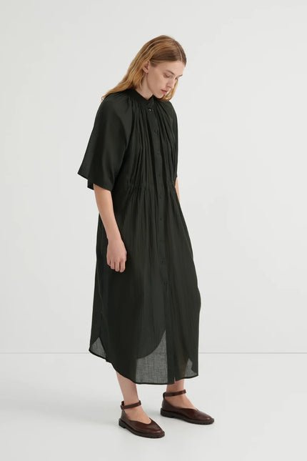 Kowtow Intuition Dress - Dark Forest