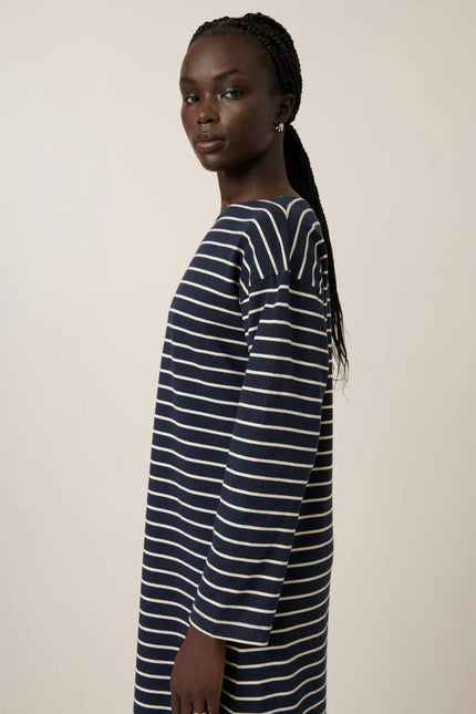 Kowtow Leo Dress - Sailor Stripe