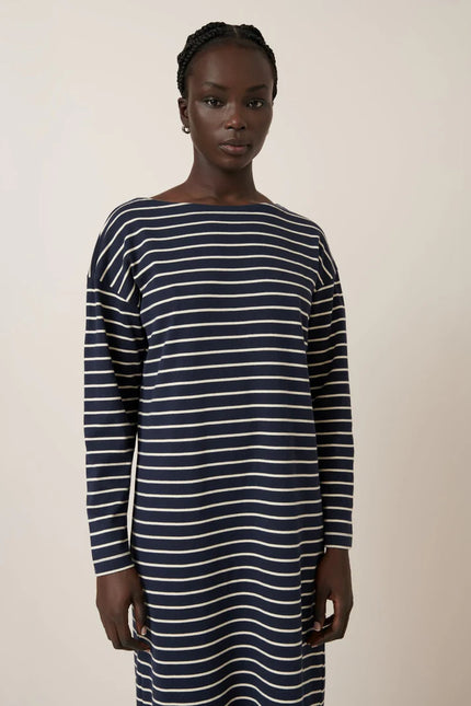 Kowtow Leo Dress - Sailor Stripe