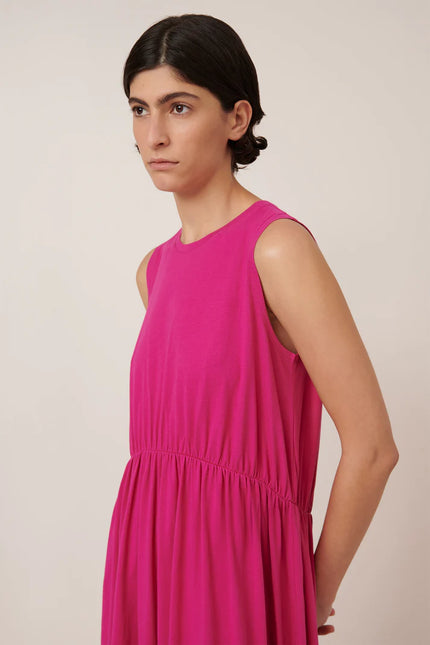 Kowtow Light Curve Dress - Magenta