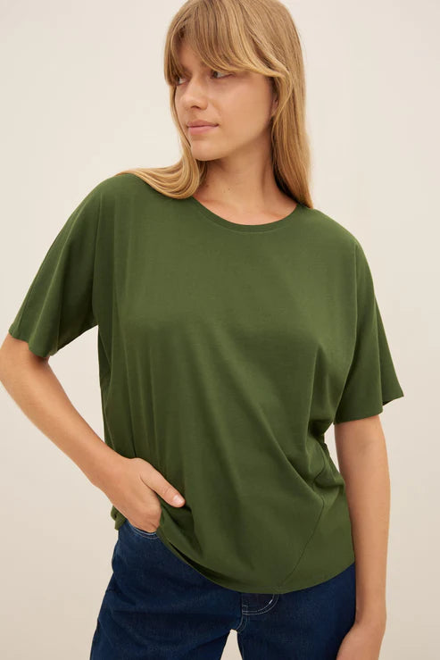 Kowtow Loose Tee - Forest