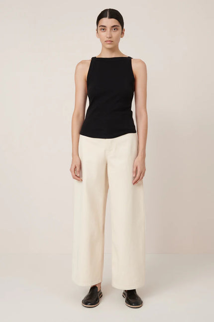 Kowtow Low Back Cami - Black