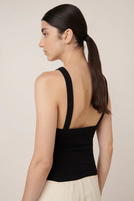 Kowtow Low Back Cami - Black