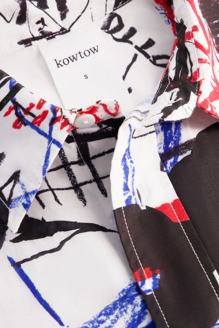 Kowtow Mani Shirt - Anniversary Print