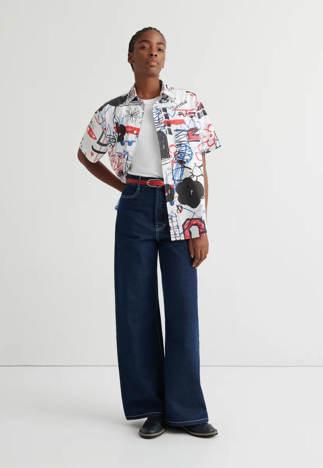 Kowtow Mani Shirt - Anniversary Print