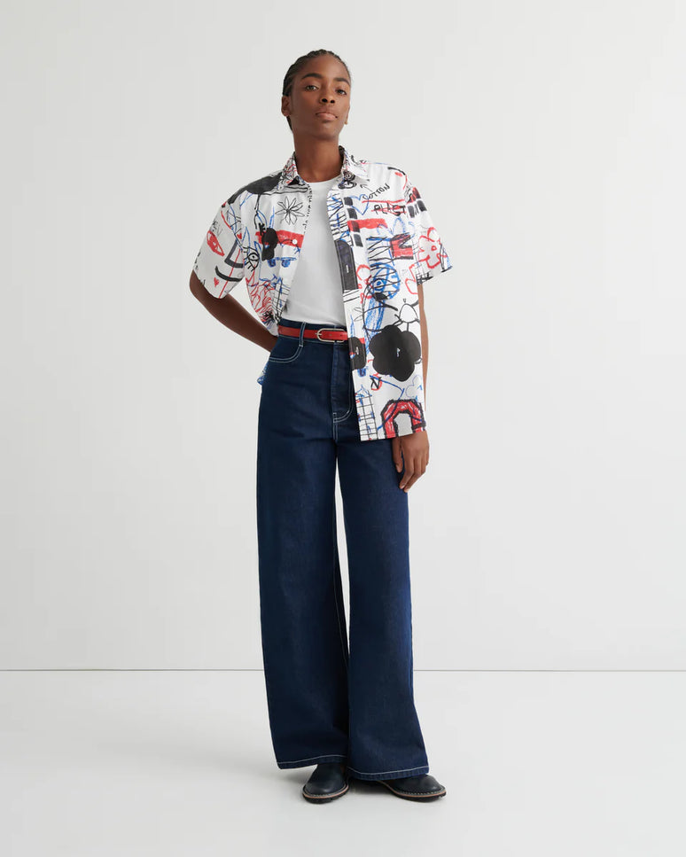 Kowtow Mani Shirt - Anniversary Print
