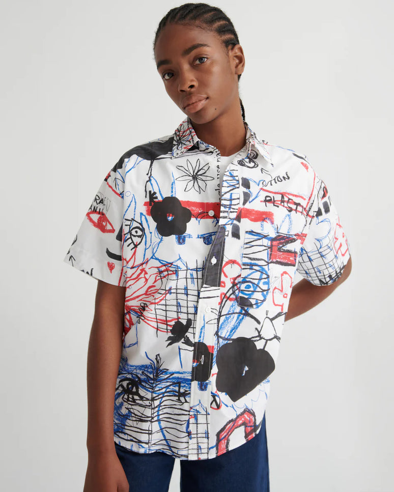 Kowtow Mani Shirt - Anniversary Print