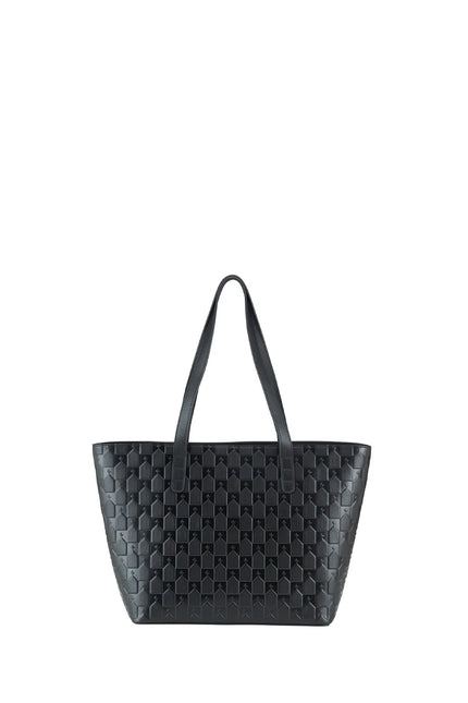 Karen Walker Monogram Tote - Black