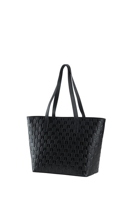 Karen Walker Monogram Tote - Black