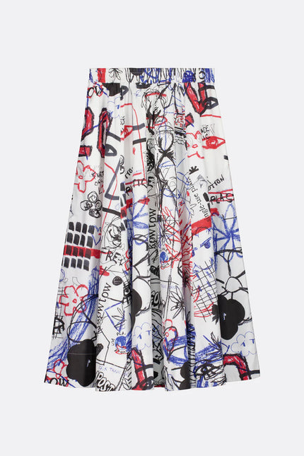 Kowtow Moya Skirt - Anniversary Print