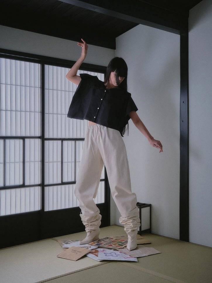 Otsu Agate - Cotton - Natural