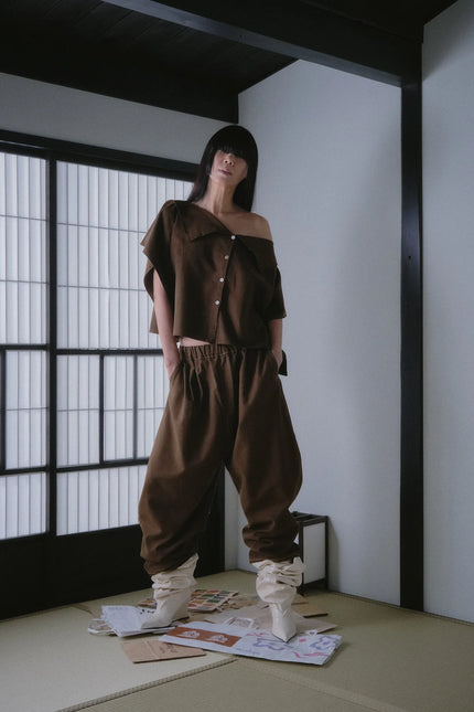 Otsu Nagi - Cotton/Linen/Tencel - Cedar