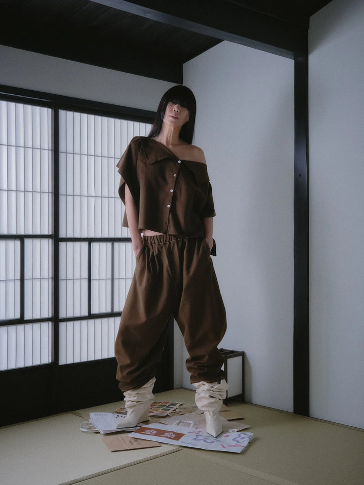 Otsu Nagi - Cotton/Linen/Tencel - Cedar