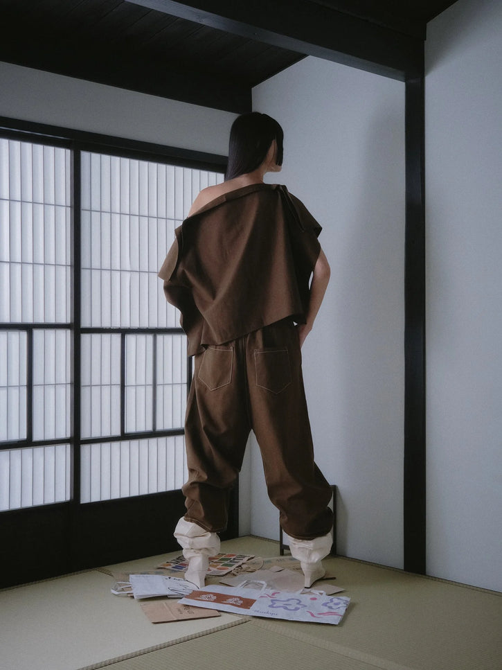 Otsu Nagi - Cotton/Linen/Tencel - Cedar