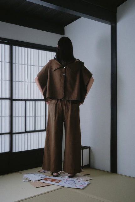 Otsu Nagi - Cotton/Linen/Tencel - Cedar