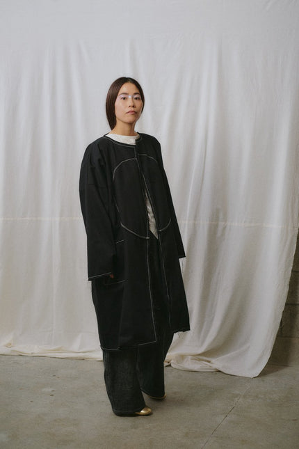 Otsu Maru Long - Black Denim