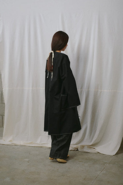 Otsu Maru Long - Black Denim