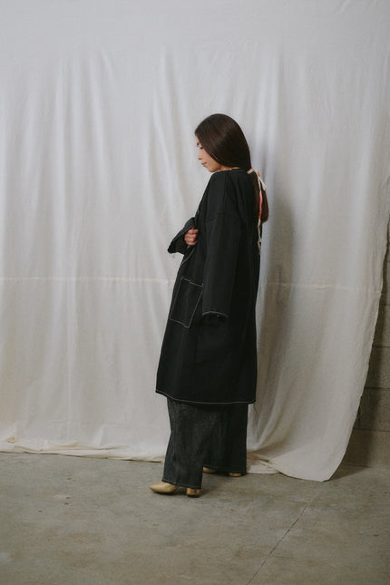 Otsu Maru Long - Black Denim