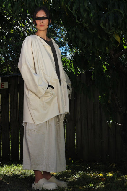 Otsu Maru Short - Natural Denim