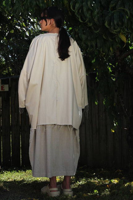 Otsu Maru Short - Natural Denim