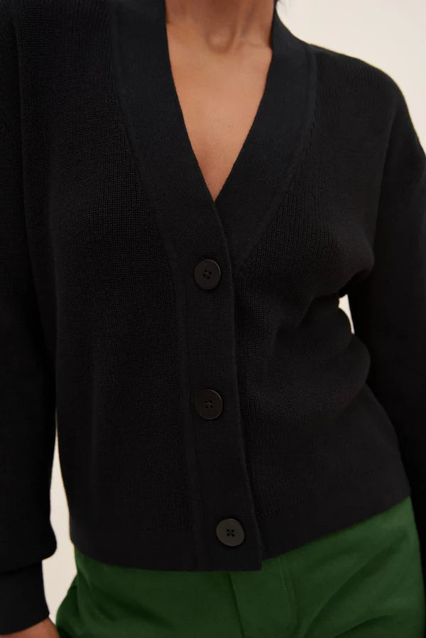 Kowtow Piper Cardigan - Black