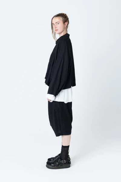 Company of Strangers Poised Shirt Jacket - Black