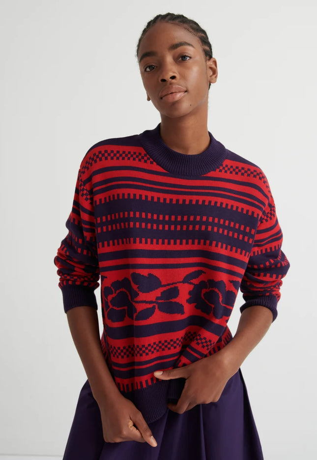 Kowtow Prospect Pullover - Dahlia