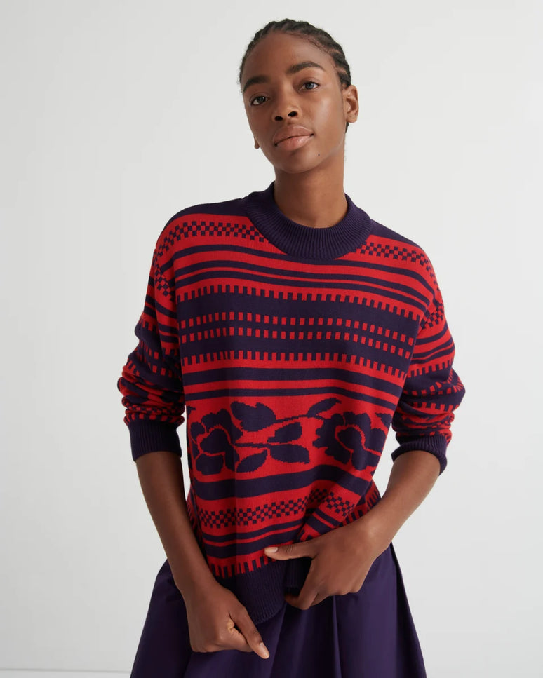 Kowtow Prospect Pullover - Dahlia