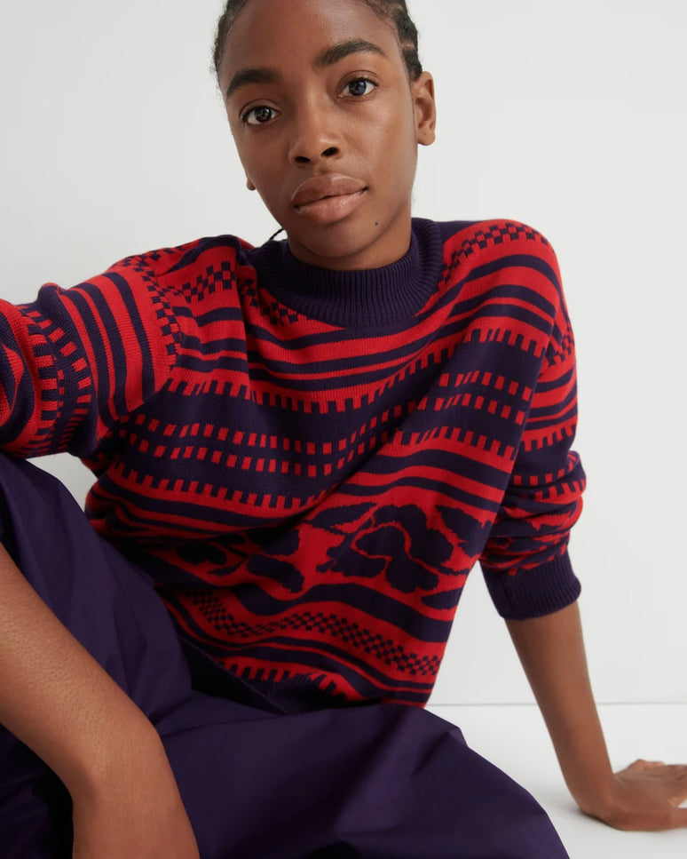 Kowtow Prospect Pullover - Dahlia