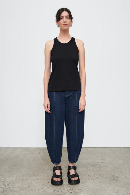 Kowtow Racer Back Singlet - Black