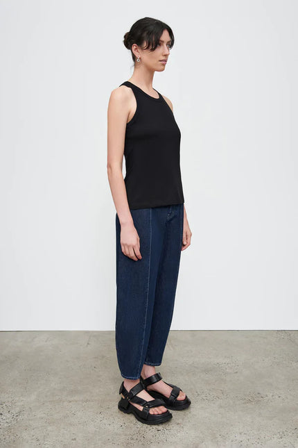 Kowtow Racer Back Singlet - Black