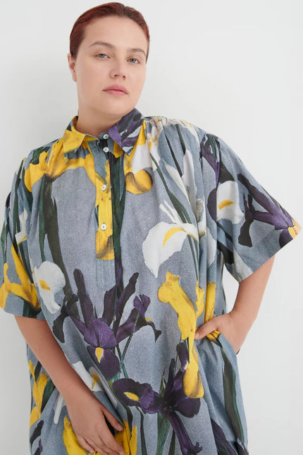 Kowtow Radiate Dress - Iris
